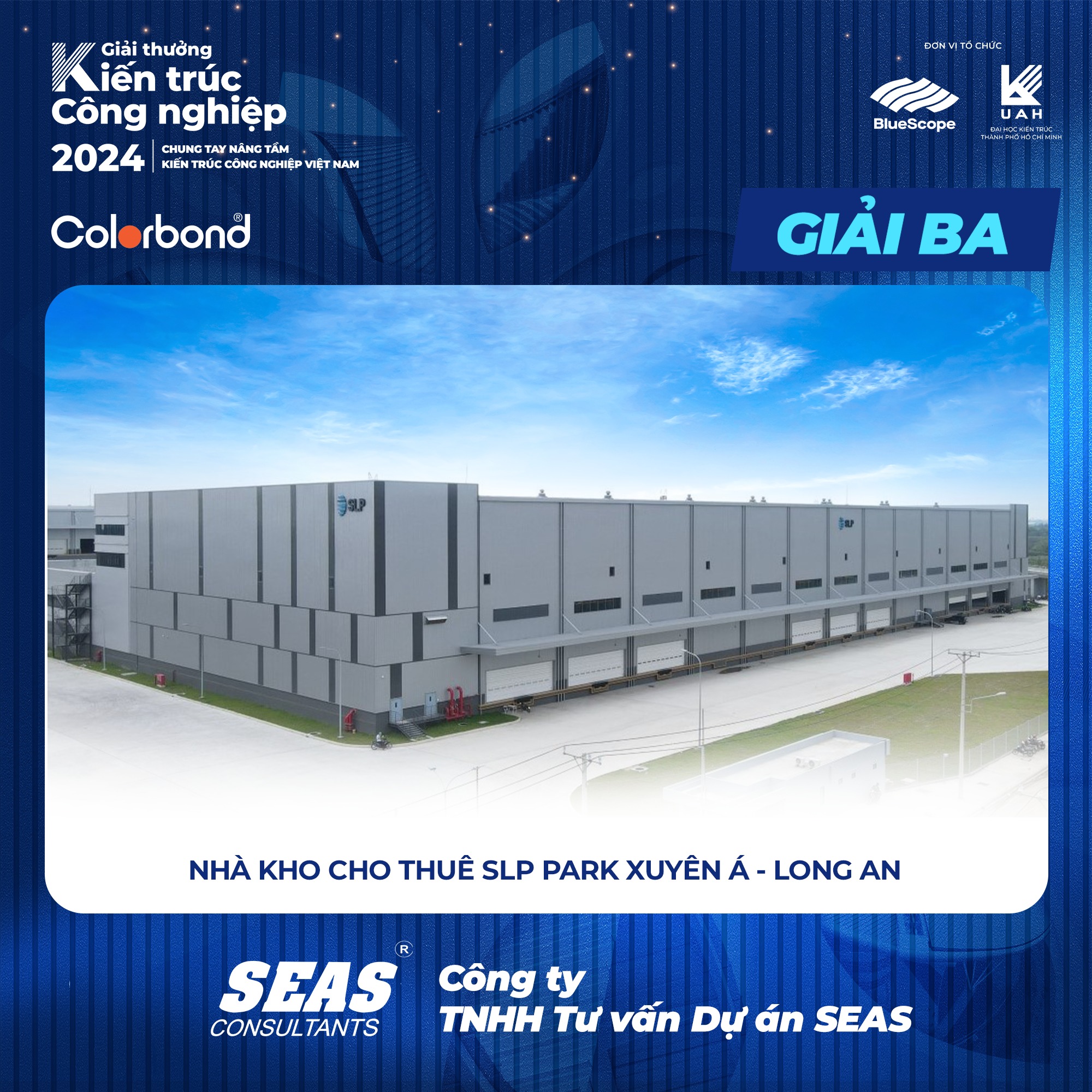 Công ty Tư vấn Dự án SEAS nhận giải ba tại Giải thưởng Kiến trúc Công nghiệp 2024